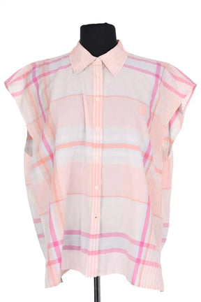 Chemise Tommy Hilfiger Rose en Coton, taille S - Seconde Main