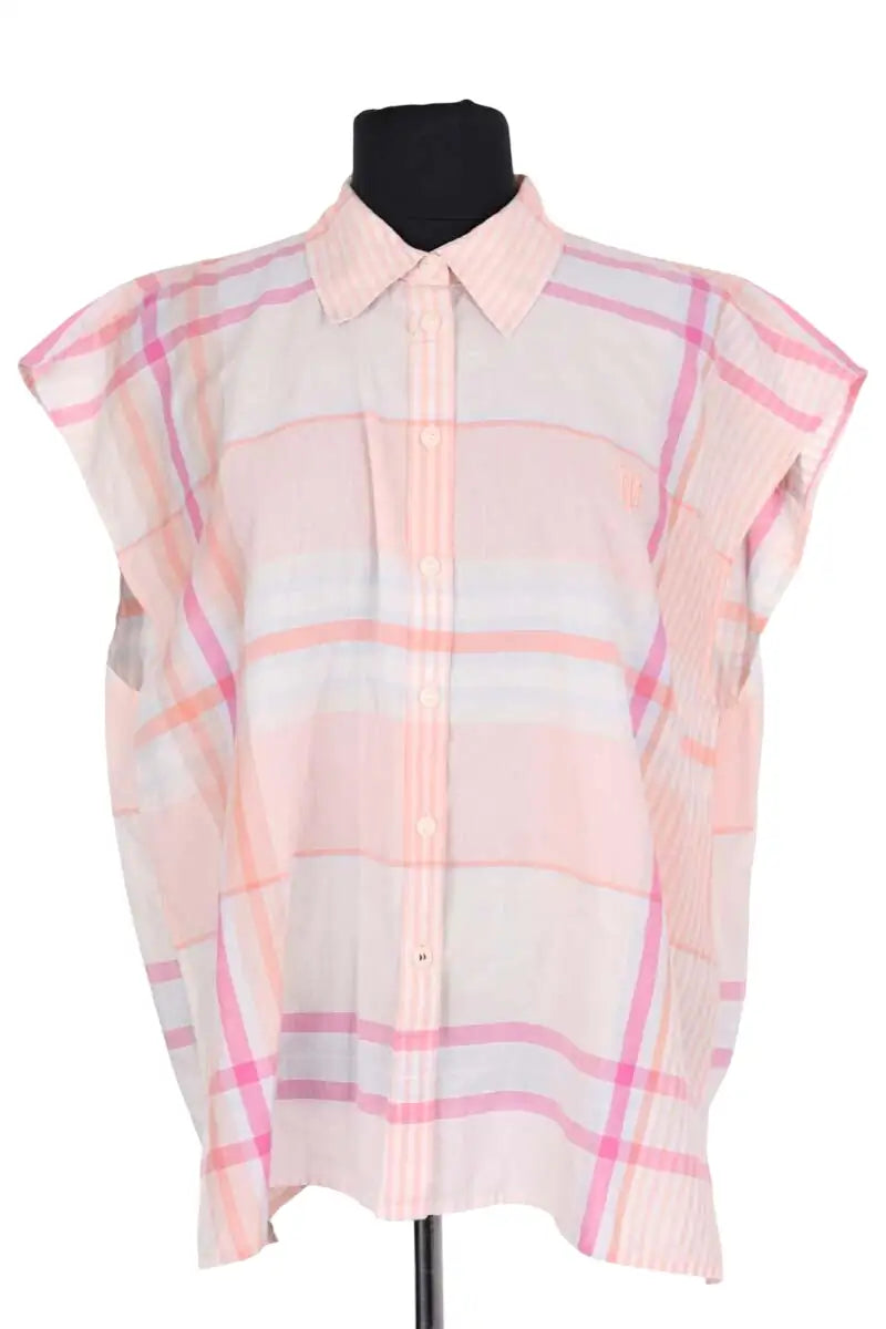 Chemise Tommy Hilfiger Rose en Coton, taille S - Seconde Main