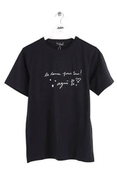 T-shirt Agnès B. Noir en Coton, taille S - Seconde Main