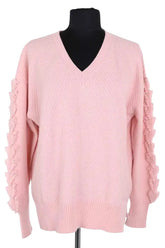 Pull Barrie Rose en Cachemire, taille XS - Seconde Main