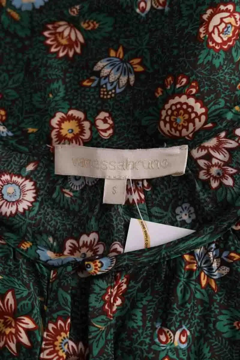Blouse Vanessa Bruno Vert en Viscose