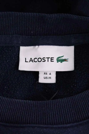 Sweatshirt Lacoste Marine en Coton