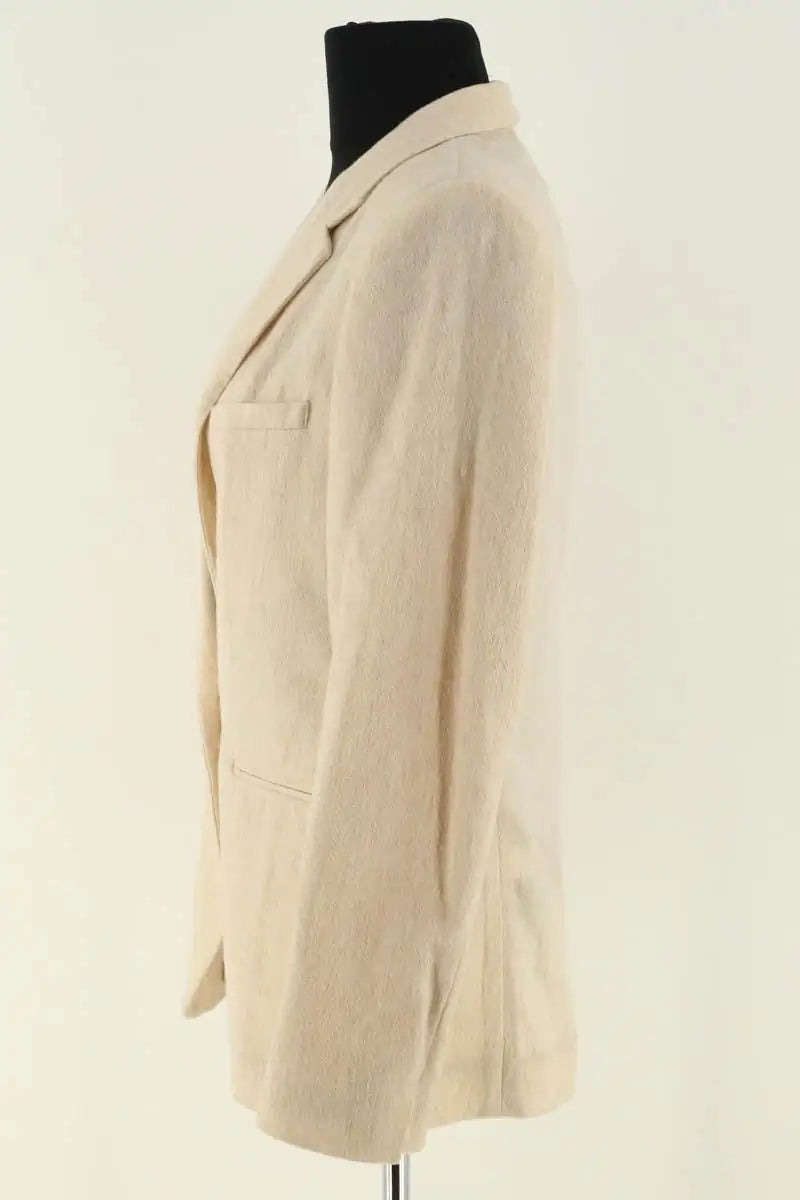 Blazer Forte_Forte Beige en Laine