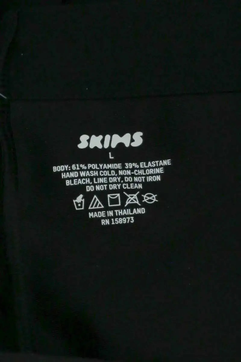 Short SKIMS Noir en Synthétique