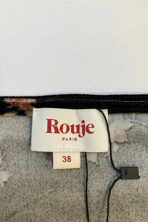 Top Rouje Noir en Synthétique