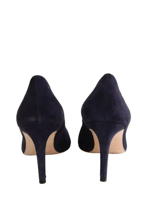 Talons LK Bennett Floret Marine en Daim