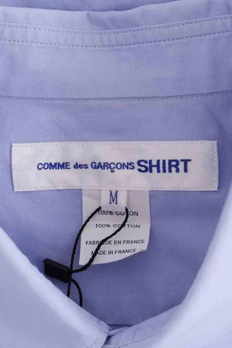 Chemise Comme Des Garçons Bleu en Coton