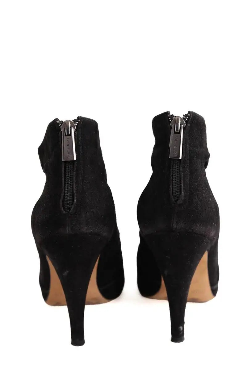 Talons Paul & Joe Noir en Daim