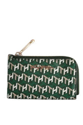 Porte-carte Tommy Hilfiger Vert en Cuir - Seconde Main