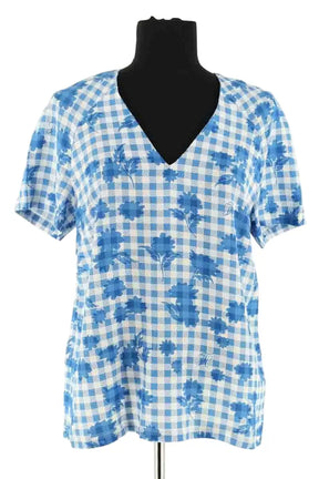 Blouse Tommy Hilfiger Bleu en Synthétique, taille M - Seconde Main
