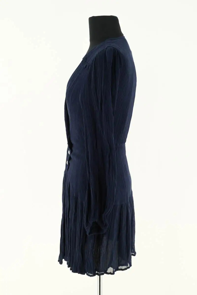 Robe Maje Bleu en Synthétique