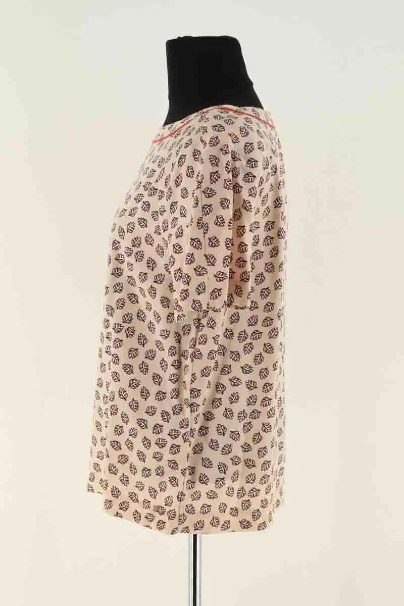 Blouse Tommy Hilfiger Beige en Synthétique