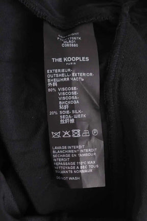 Blouse The Kooples Noir en Viscose