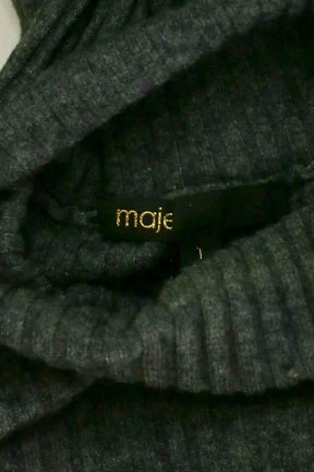 Pull Maje Anthracite en Laine