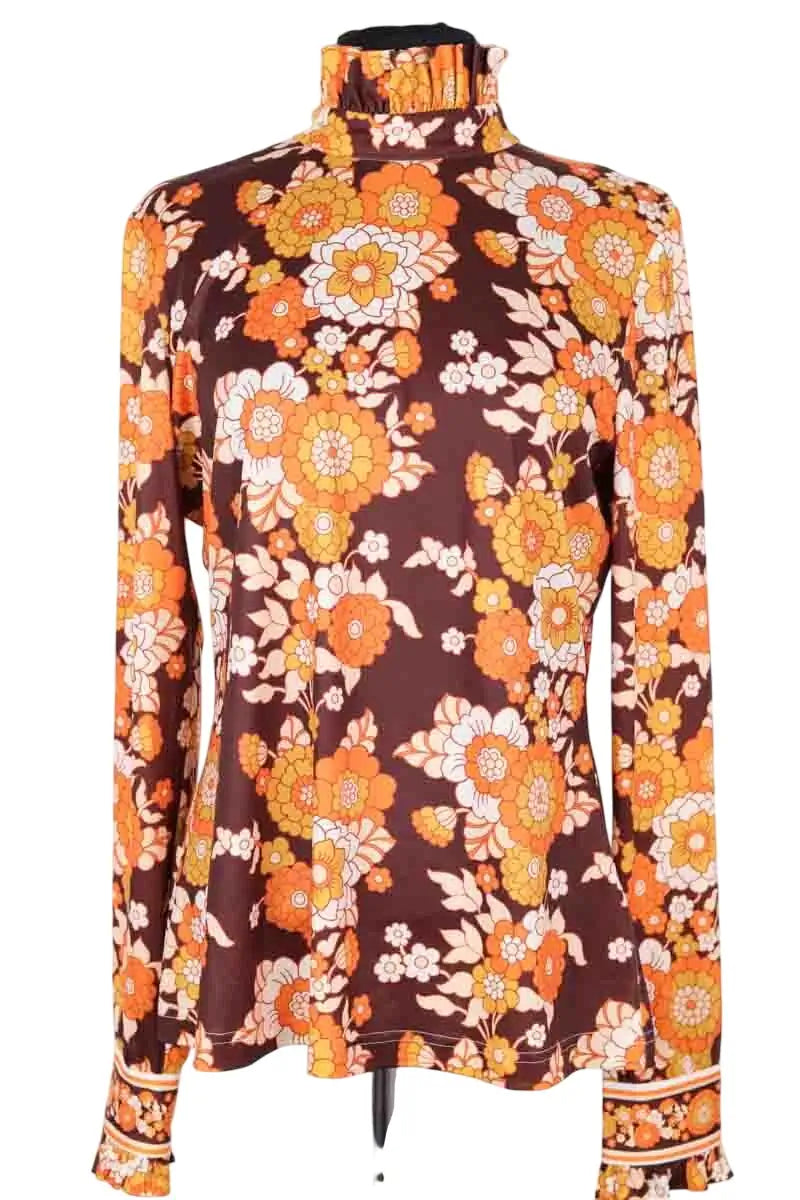 Top Manoush Marron en Synthétique, taille XL - Seconde Main