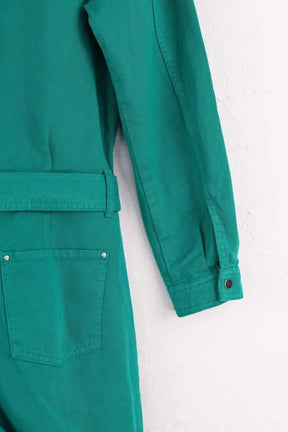 Combinaison Claudie Pierlot Vert en Coton