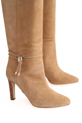 Bottes LK Bennett Loretta Camel en Daim