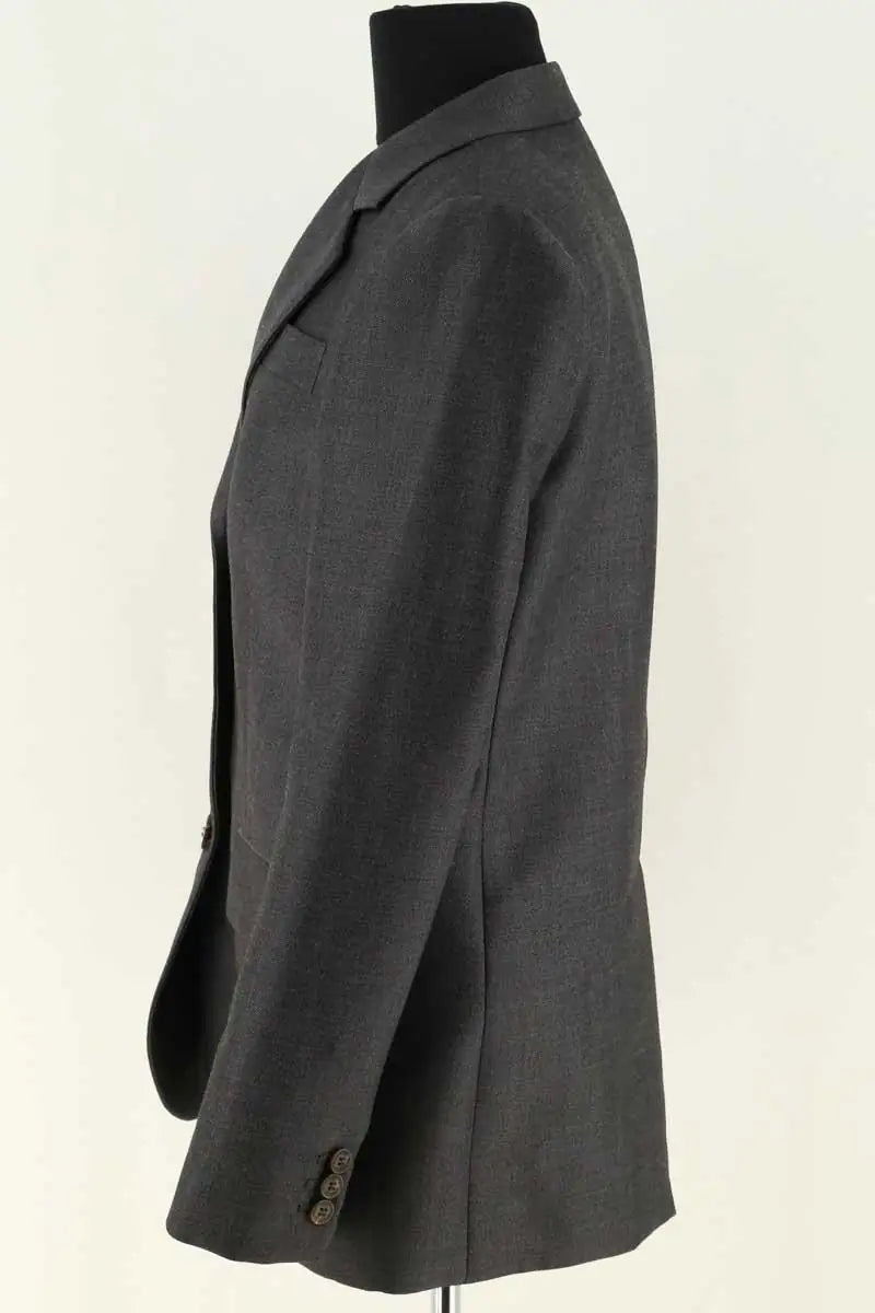Blazer Tory Burch Anthracite en Laine