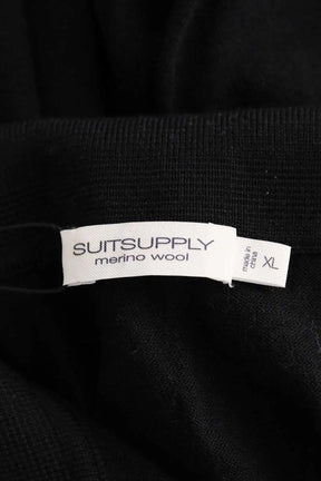 Pull SUITSUPPLY Noir en Laine