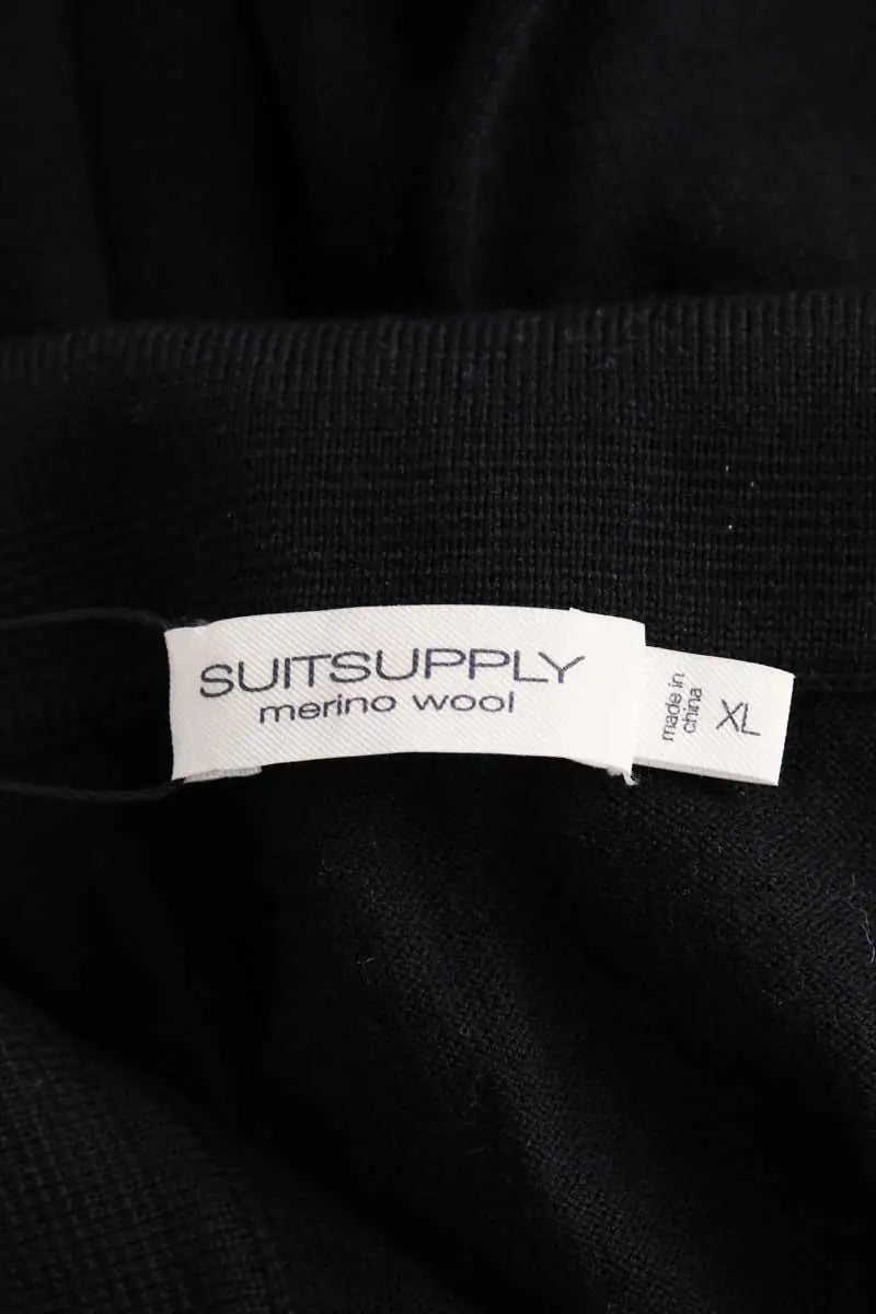 Pull SUITSUPPLY Noir en Laine