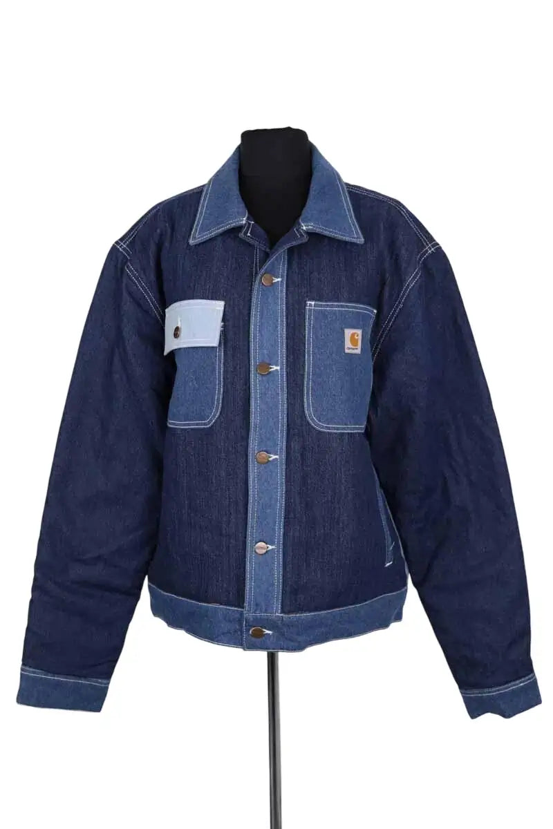 Veste Carhartt Bleu en Coton, taille M - Seconde Main