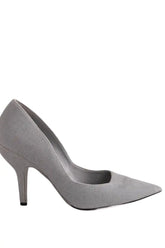 Talons Louis Vuitton Gris en Tissu, taille 39 - Seconde Main