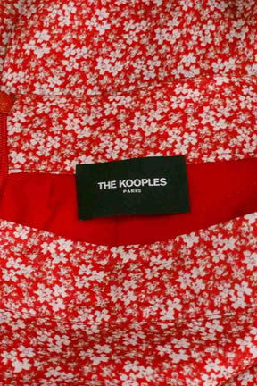 Jupe The Kooples Rouge en Synthétique