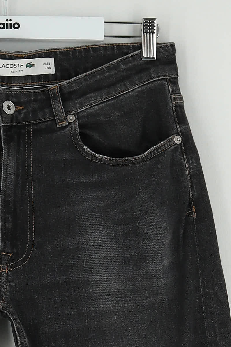Jean droit Lacoste  Gris