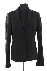 Blazer Liu Jo Noir en Synthétique, taille L - Seconde Main