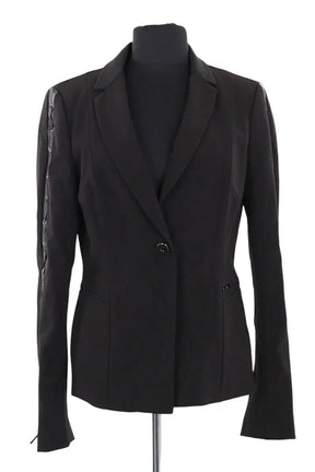 Blazer Liu Jo Noir en Synthétique, taille L - Seconde Main
