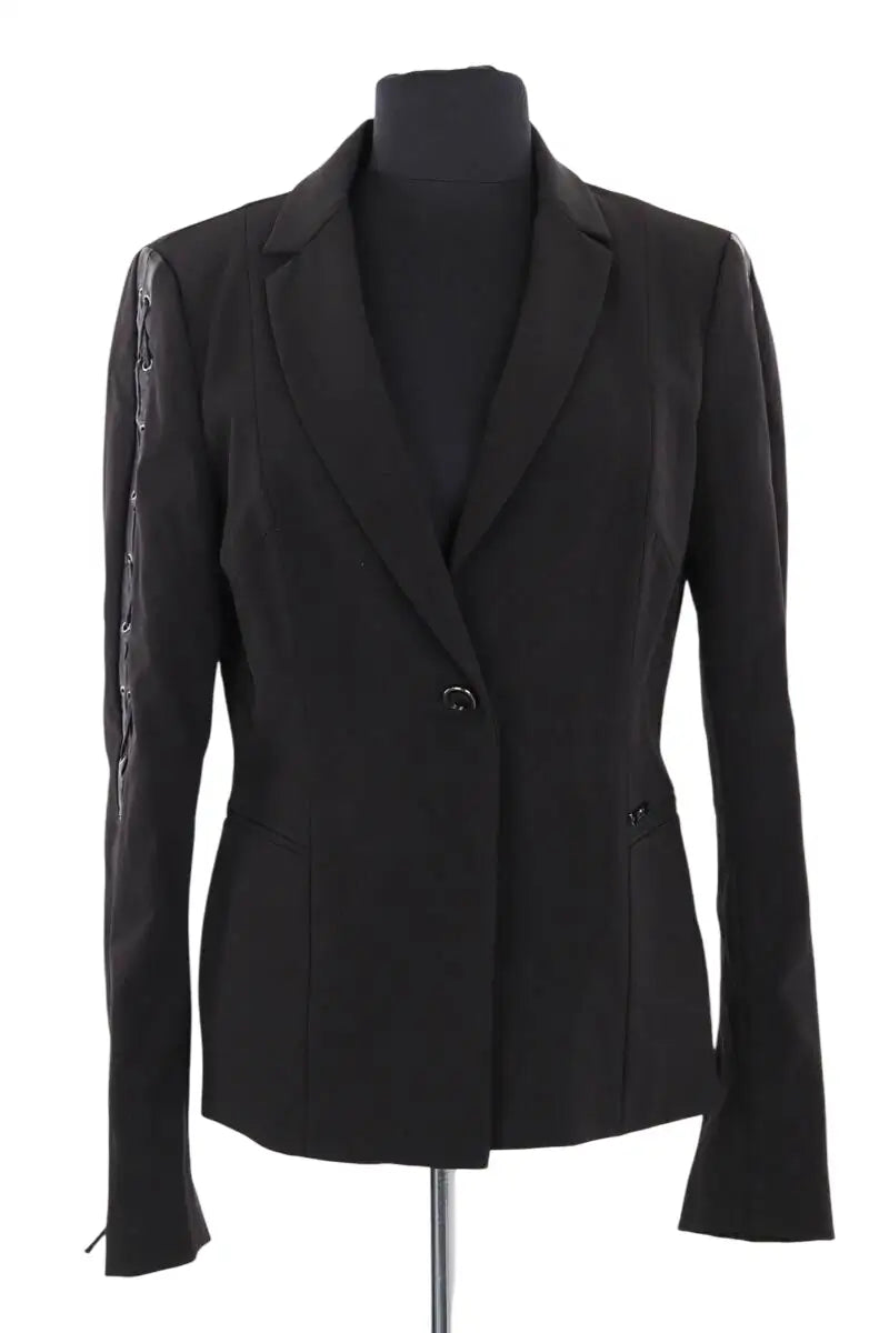 Blazer Liu Jo Noir en Synthétique, taille L - Seconde Main