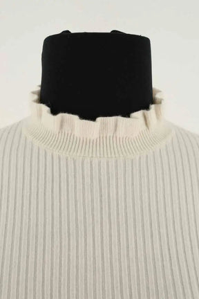 Pull Maje Blanc en Synthétique