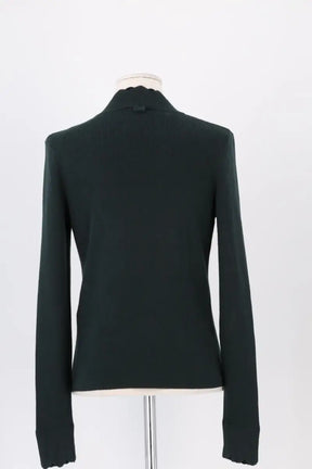 Pull Claudie Pierlot Vert en Coton