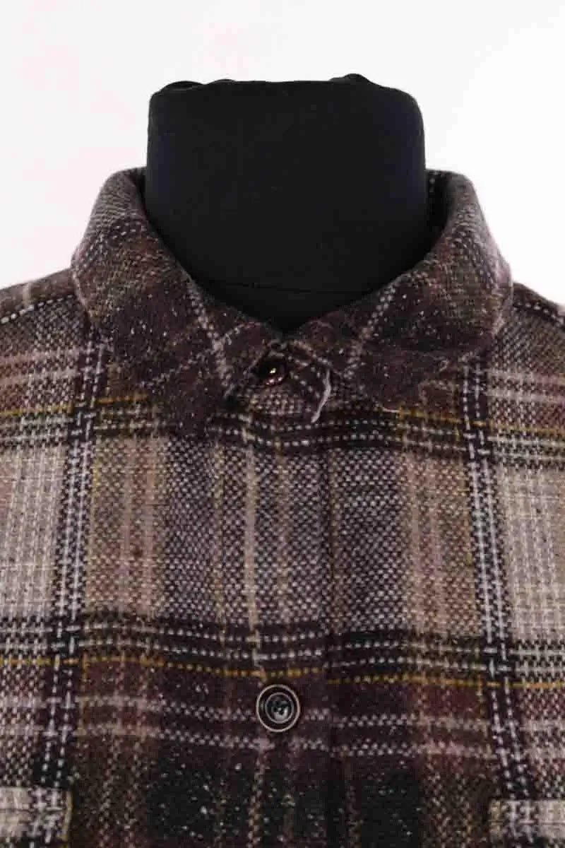 Chemise Sessun Marron en Synthétique
