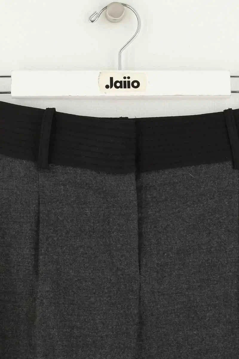 Pantalon droit Mugler Gris en Laine