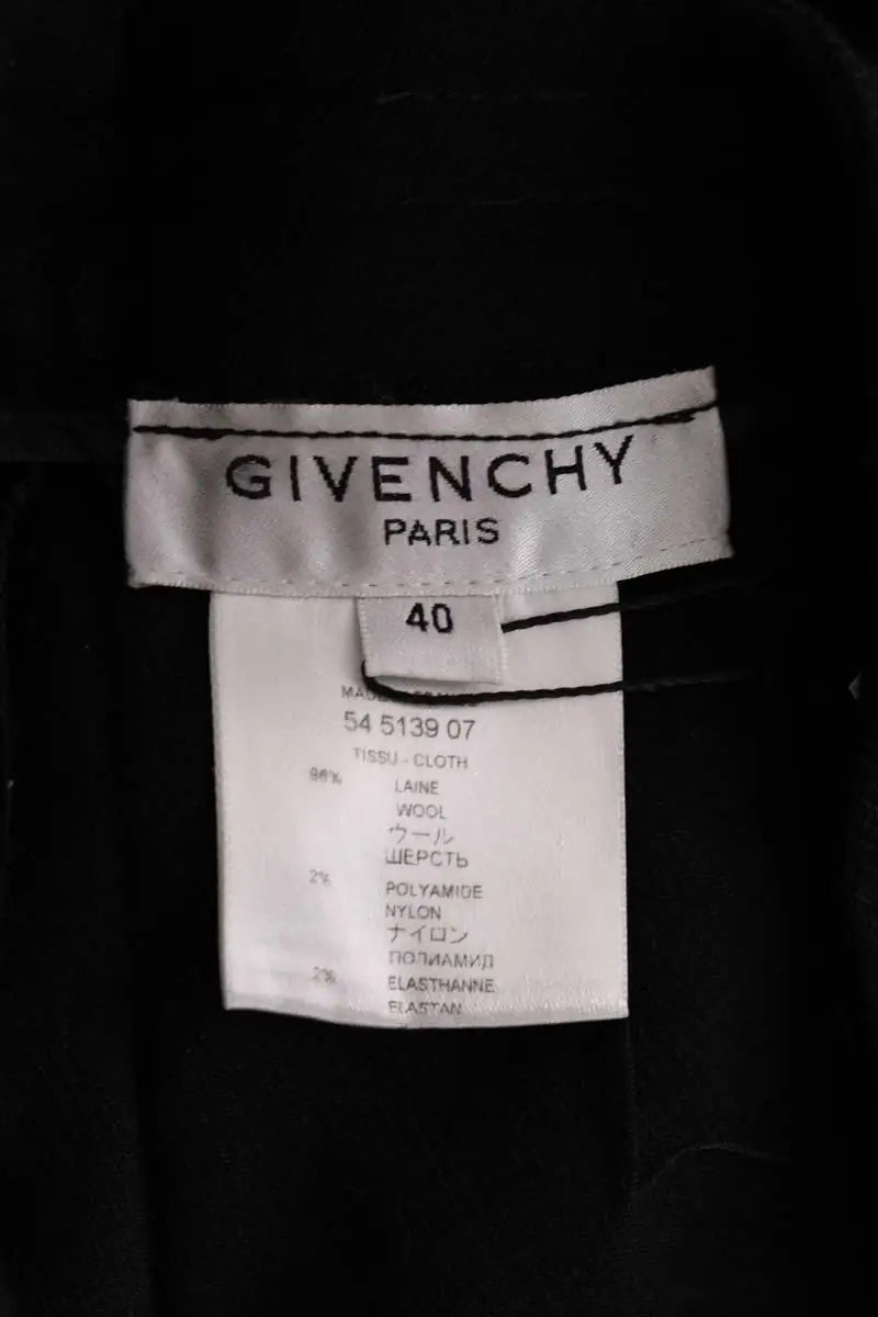 Pantalon Givenchy Noir en Laine