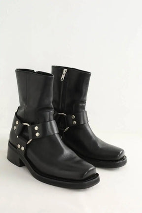 Boots à boucles The Kooples  Noir