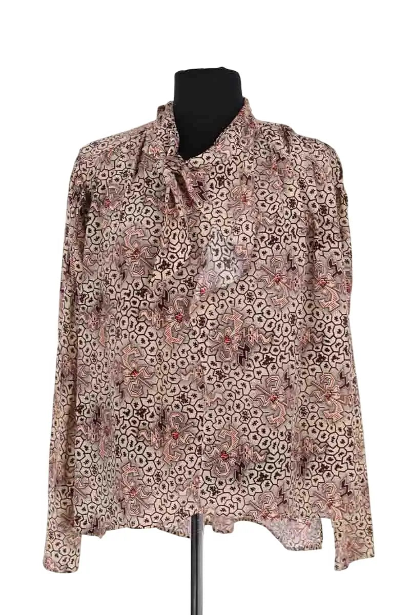 Blouse Isabel Marant Beige en Soie, taille XS - Seconde Main