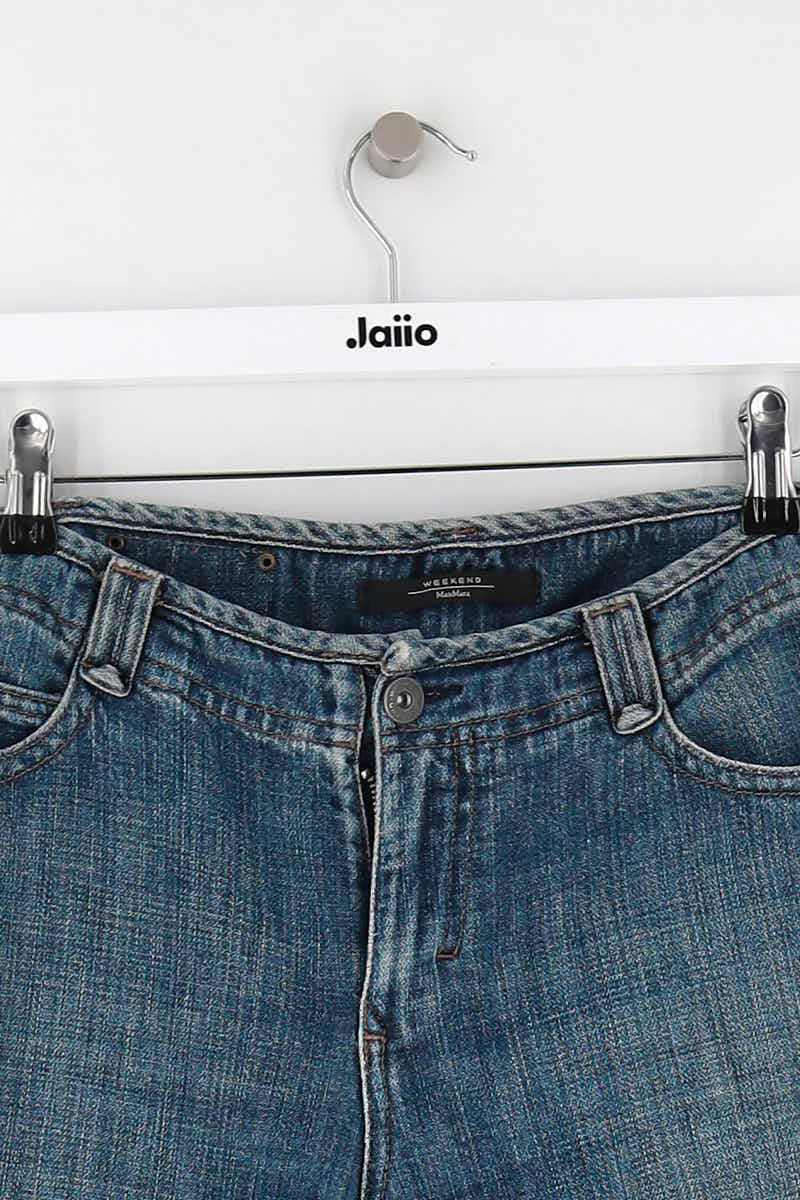 Jean droit Max Mara  Bleu
