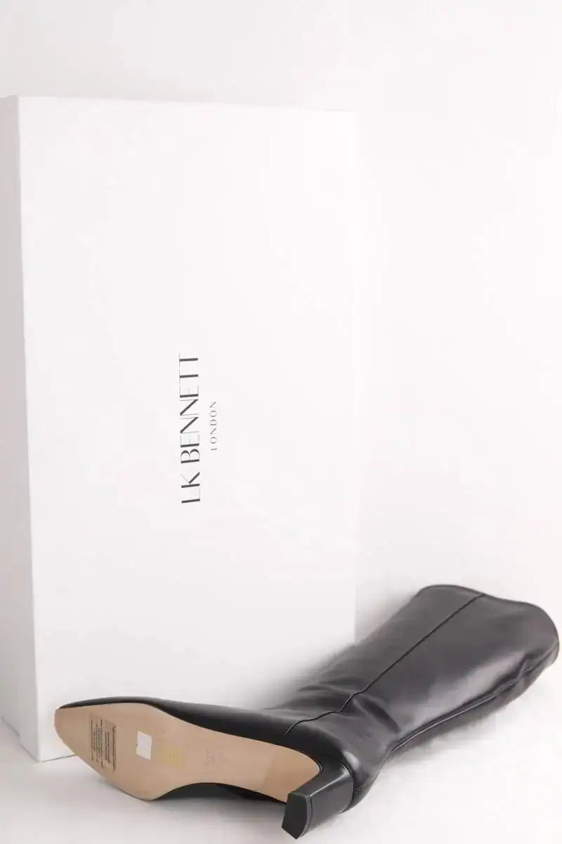 Bottes LK Bennett Margarite Noir en Cuir
