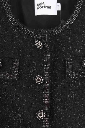 Veste Self-Portrait Noir en Laine
