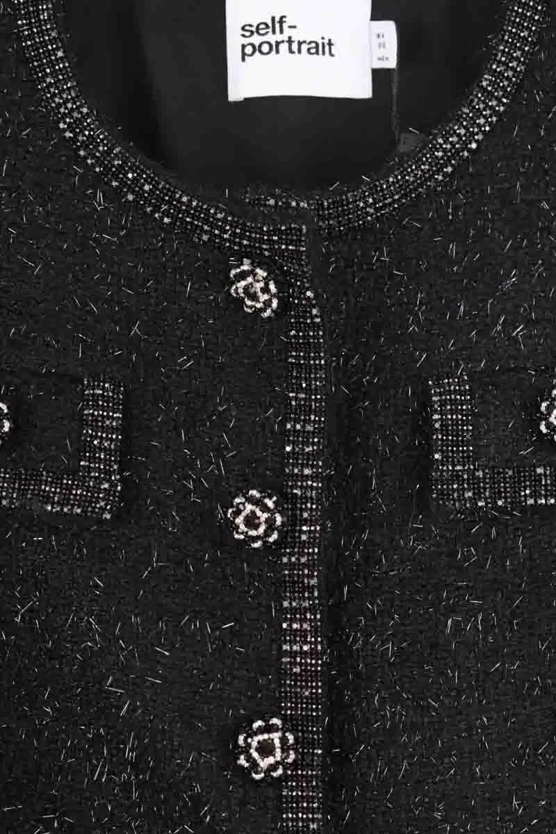 Veste Self-Portrait Noir en Laine