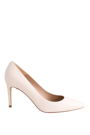 Talons LK Bennett Floret Ecru en Cuir, taille 40 - Seconde Main