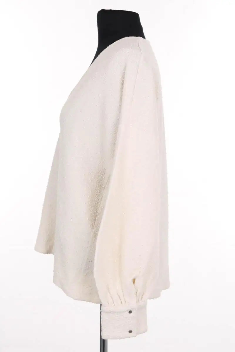 Top Roseanna Ecru en Coton