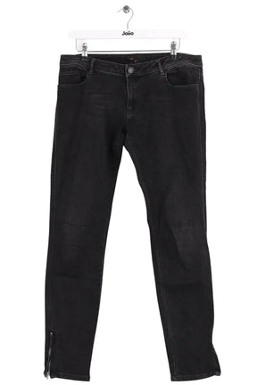 Jean slim Maje Anthracite en Coton, taille L - Seconde Main