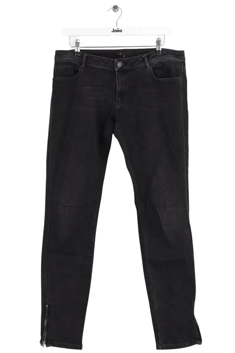 Jean slim Maje Anthracite en Coton, taille L - Seconde Main