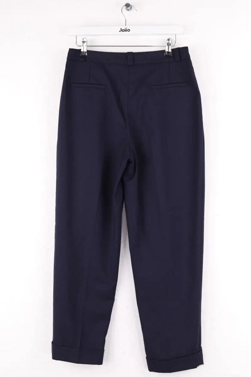 Pantalon droit Claudie Pierlot Bleu en Laine