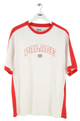 T-shirt PALACE Blanc en Coton, taille L - Seconde Main