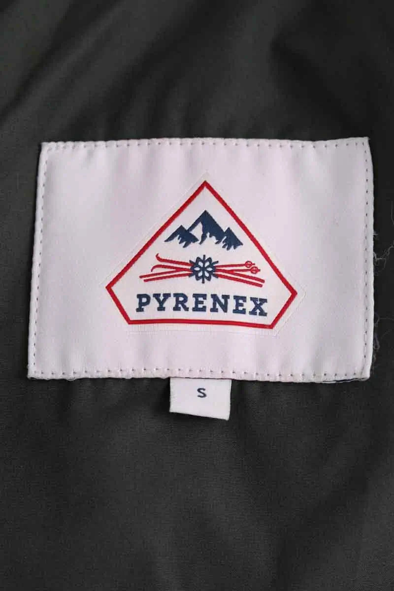 Doudoune Pyrenex Kaki en Fourrure