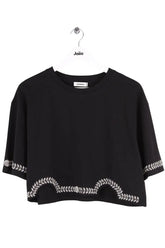 T-shirt Sandro Noir en Coton, taille S - Seconde Main